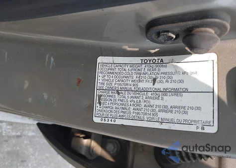 1998 Toyota Camry Le from USA, damaged, VIN 4T1BG22K2WU278958